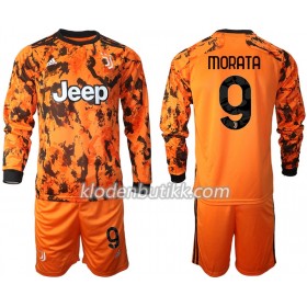 Juventus Morata 9 Barn Tredjedraktsett 2020-2021 Langermet (+ Korte bukser)